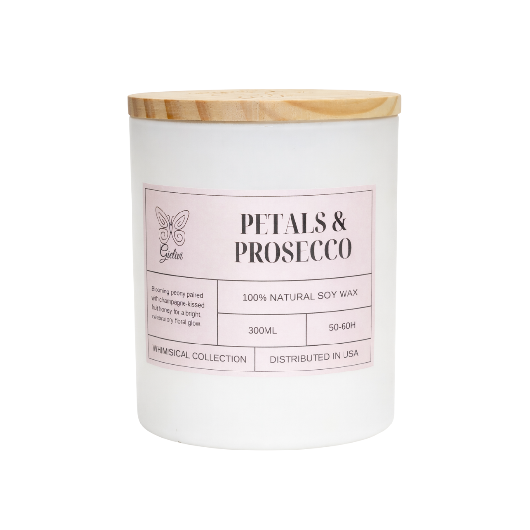 Petals & Prosecco Candle – Fresh, Floral & Luxuriously Bright