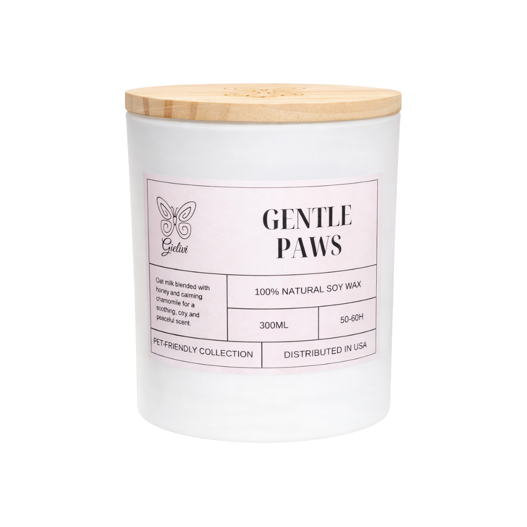Gentle Paws Candle – Calm, Clean & Comforting