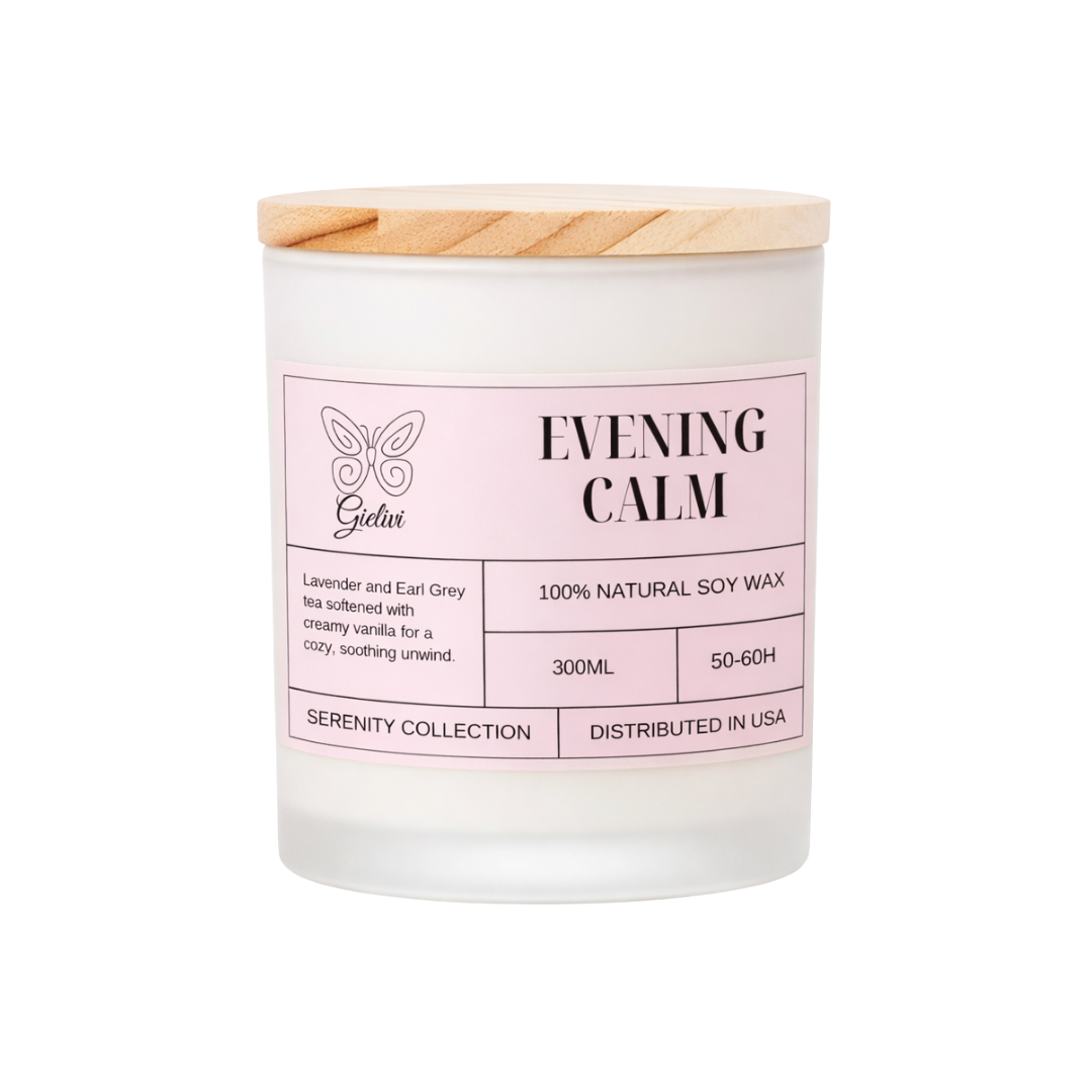 Evening Calm Candle – Relax, Unwind & Sleep Better