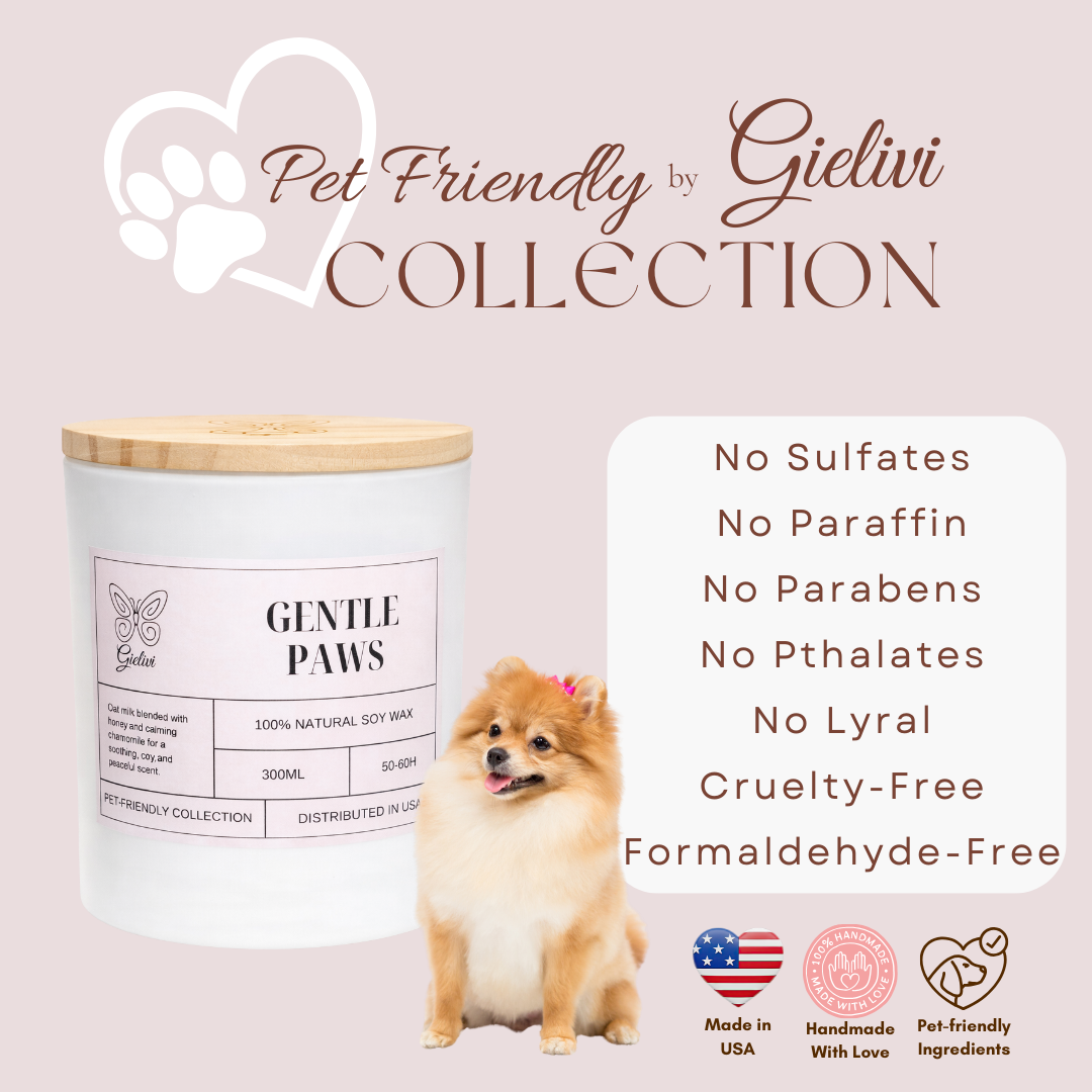 Gentle Paws Candle – Calm, Clean & Comforting