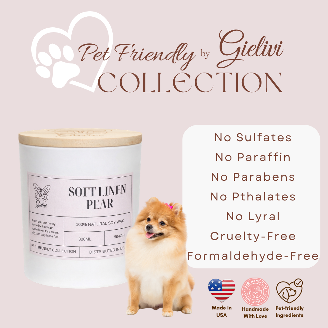 Soft Linen Pearl Candle – Clean, Fresh & Relaxing