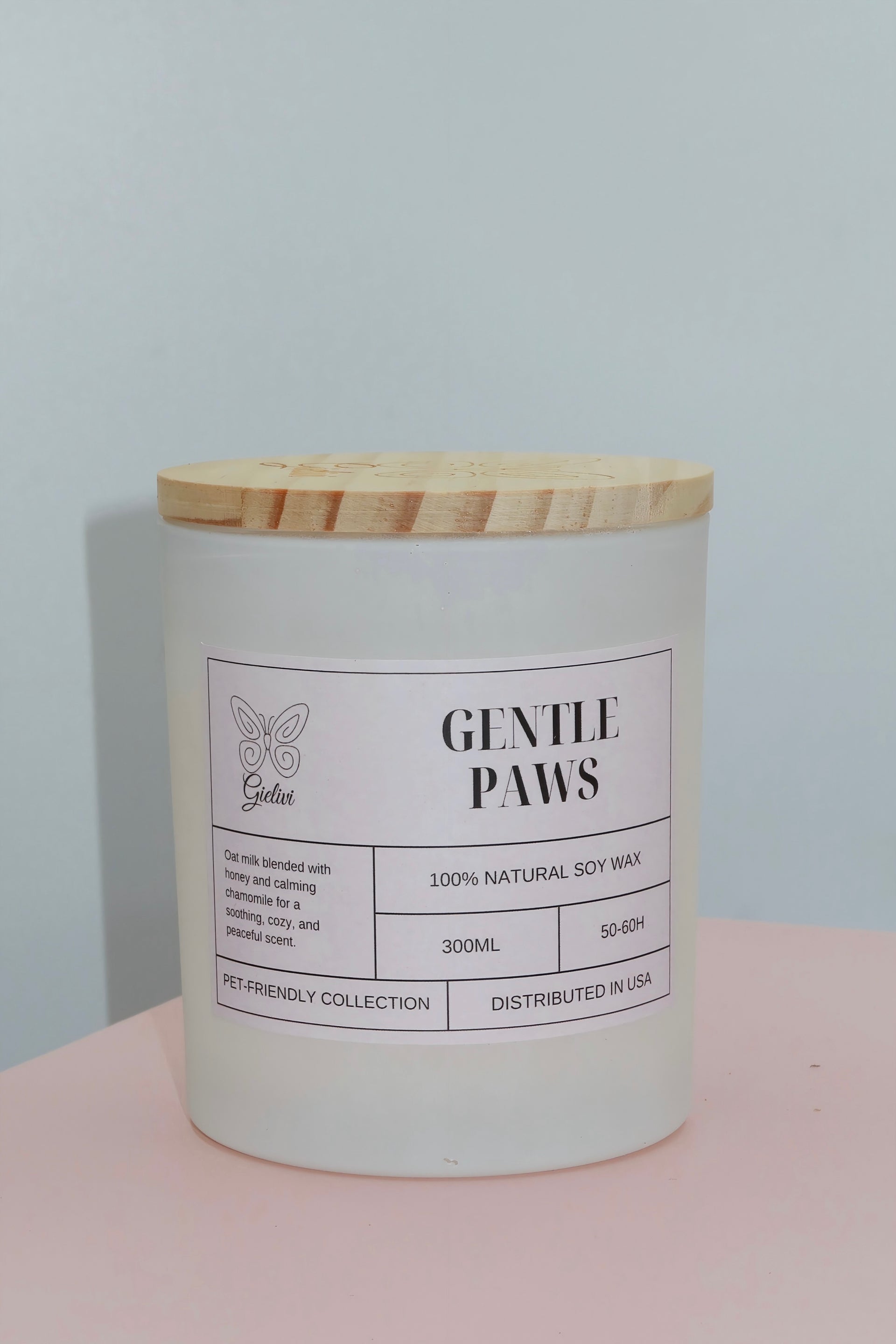 Gentle Paws Candle – Calm, Clean & Comforting