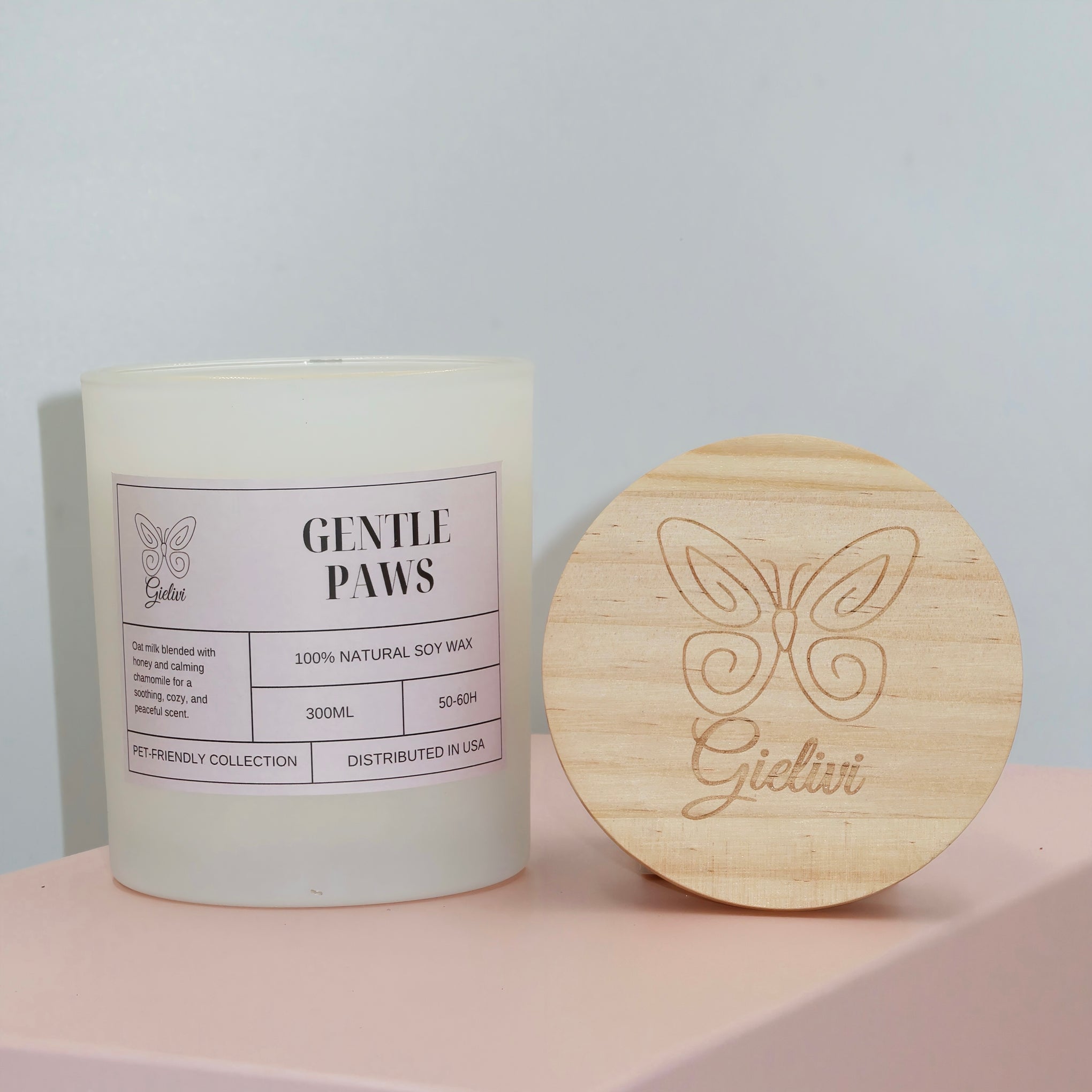 Gentle Paws Candle – Calm, Clean & Comforting