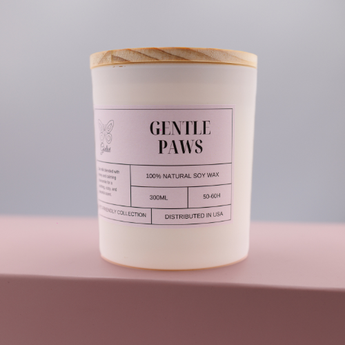 Gentle Paws Candle – Calm, Clean & Comforting