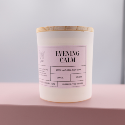 Evening Calm Candle – Relax, Unwind & Sleep Better