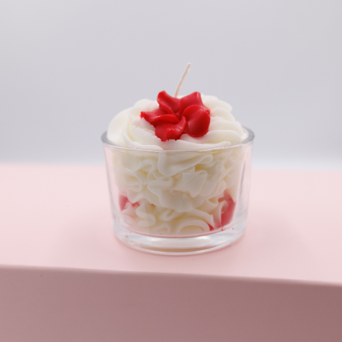 Star Strawberry – Sweet Dessert Candle