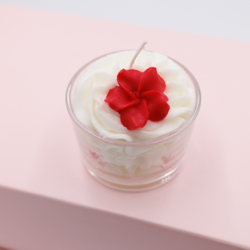 Star Strawberry – Sweet Dessert Candle