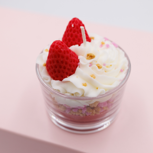 Strawberry Cookies Candle – Sweet, Cute & Cozy Vibes