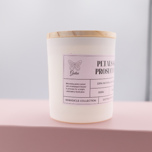Petals & Prosecco Candle – Fresh, Floral & Luxuriously Bright