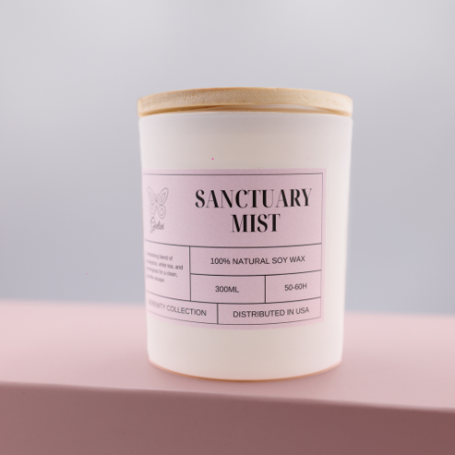 Sanctuary Mist Candle – Fresh, Clean & Spa-Like Relaxation