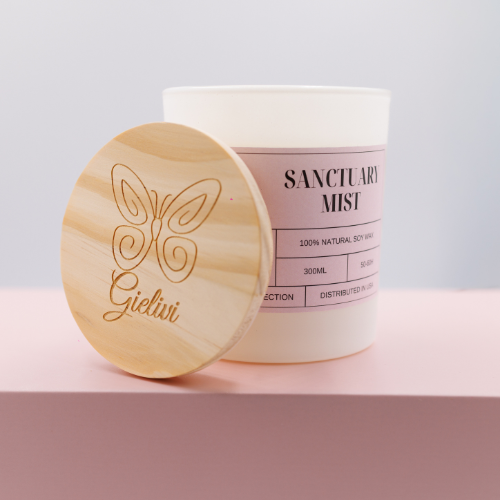 Sanctuary Mist Candle – Fresh, Clean & Spa-Like Relaxation